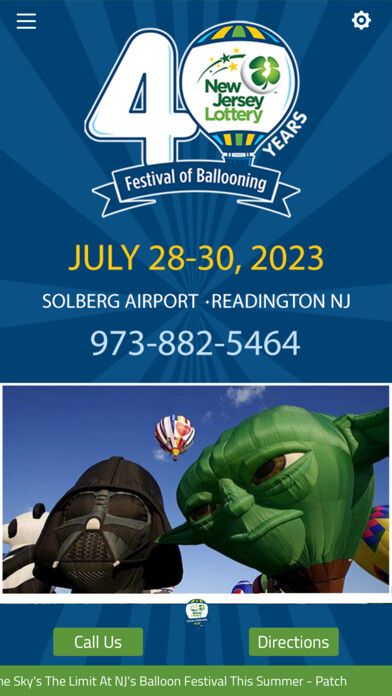 Emulate iPhone app NJ Lottery Balloon Festival using MyAndroid Emulate iPhone app NJ Lottery Balloon Festival using MyAndroid