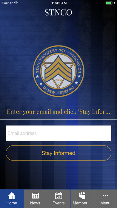 Emulate iPhone app NJ State Troopers NCO Assn. using MyAndroid Emulate iPhone app NJ State Troopers NCO Assn. using MyAndroid