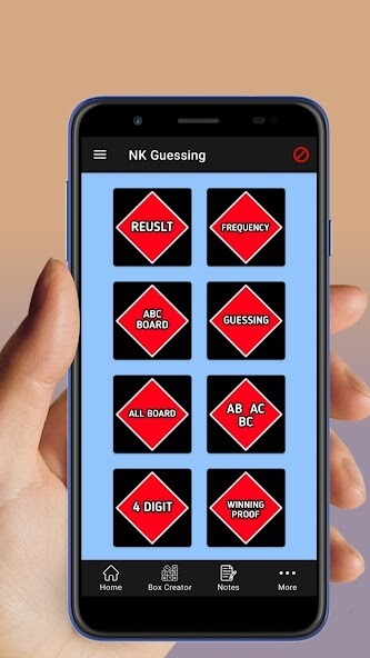 Run android online APK NK  GUESSING from MyAndroid or emulate NK  GUESSING using MyAndroid