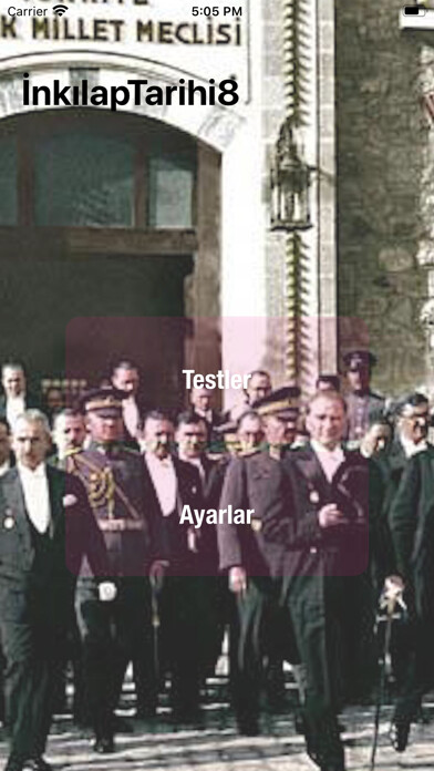Emulate iPhone app İnkılap Tarihi-Atatürkçülük 8 using MyAndroid Emulate iPhone app İnkılap Tarihi-Atatürkçülük 8 using MyAndroid
