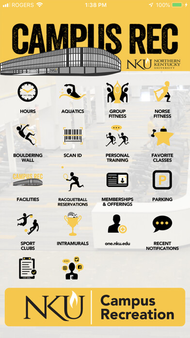 Emulate iPhone app NKU Campus Rec using MyAndroid Emulate iPhone app NKU Campus Rec using MyAndroid
