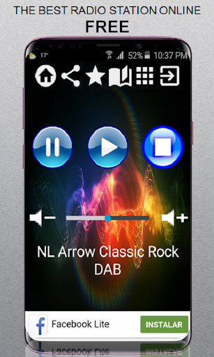 Emulate Android APK NL Arrow Classic Rock DAB App Radio Listen Online