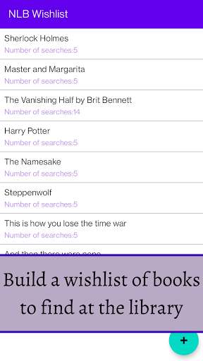 Run android online APK NLB Wishlist - find books faster from MyAndroid or emulate NLB Wishlist - find books faster using MyAndroid
