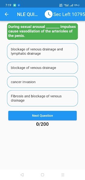 Emulate NLE Medical MCQs from MyAndroid or run NLE Medical MCQs using MyAndroid