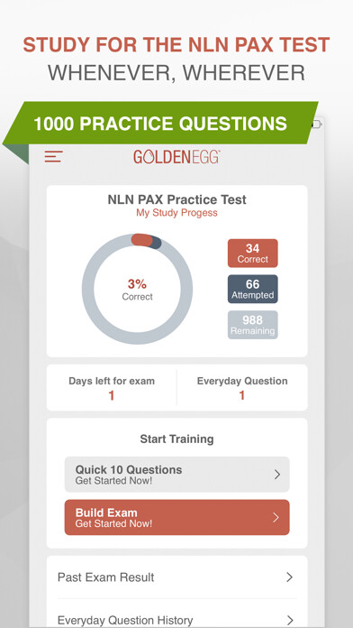 Emulate iPhone app NLN PAX Practice Test Prep using MyAndroid Emulate iPhone app NLN PAX Practice Test Prep using MyAndroid