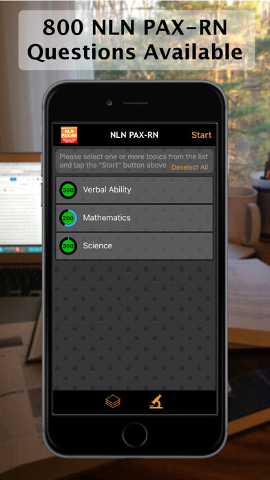 Emulate iPhone app NLN PAX-RN Practice Tests by McGraw-Hill Education using MyAndroid Emulate iPhone app NLN PAX-RN Practice Tests by McGraw-Hill Education using MyAndroid