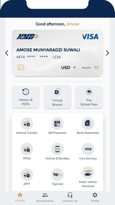 Emulate iPhone app NMBConnect App using MyAndroid