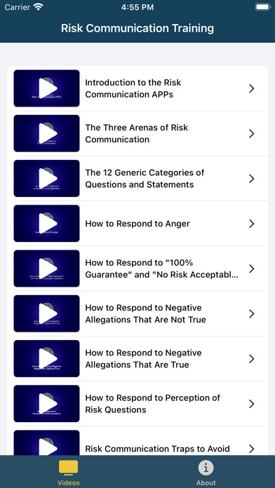Emulate iPhone app NMCPHC Risk Communication APPs using MyAndroid