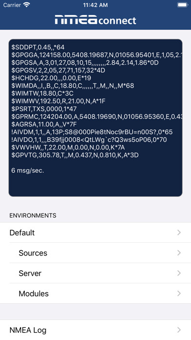 Emulate iPhone app NMEAconnect using MyAndroid Emulate iPhone app NMEAconnect using MyAndroid