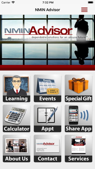 Emulate iPhone app NMIN Advisor using MyAndroid