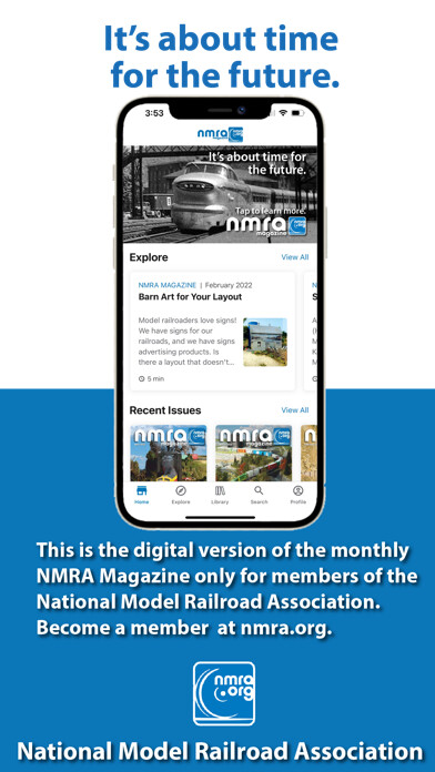 Emulate iPhone app NMRA Magazine using MyAndroid Emulate iPhone app NMRA Magazine using MyAndroid