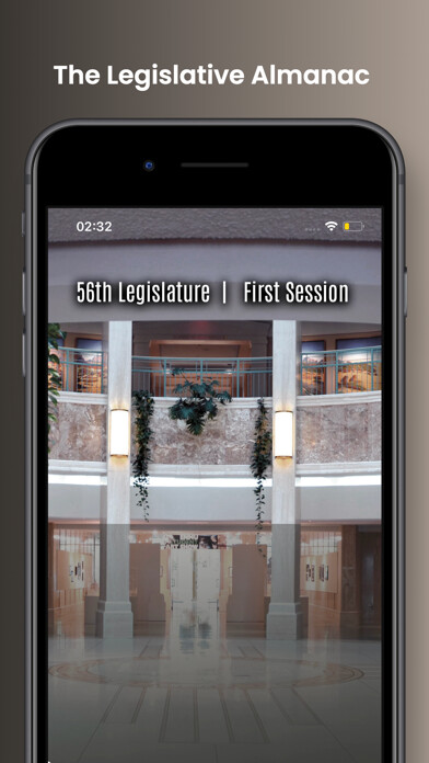 Emulate iPhone app NMRECA Legislative Almanac using MyAndroid