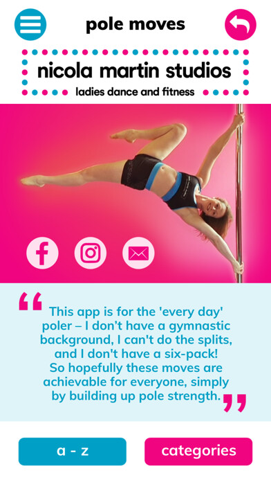 Emulate iPhone app NMS Pole Fitness Moves using MyAndroid Emulate iPhone app NMS Pole Fitness Moves using MyAndroid