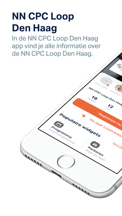 Emulate iPhone app NN CPC Loop Den Haag 2023 using MyAndroid