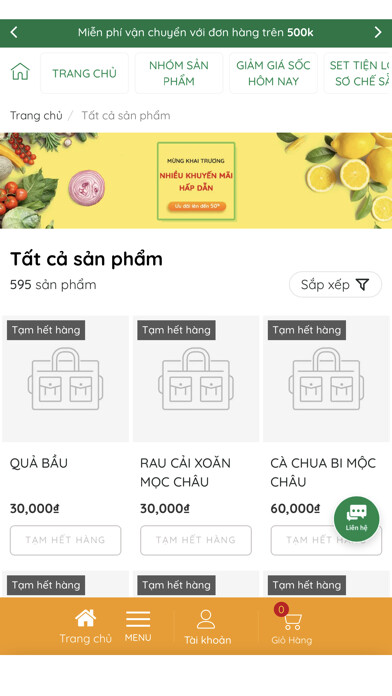 Emulate iPhone app NÔNG SẢN TIỆN LỢI using MyAndroid Emulate iPhone app NÔNG SẢN TIỆN LỢI using MyAndroid