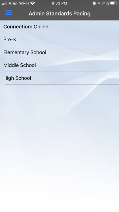 Emulate iPhone app NNPS - Admin Standards Pacing using MyAndroid Emulate iPhone app NNPS - Admin Standards Pacing using MyAndroid