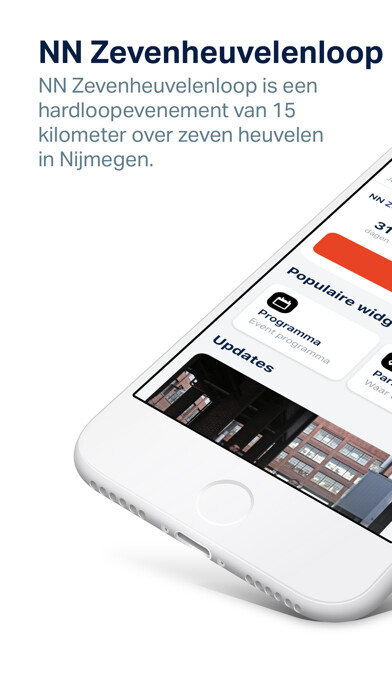 Emulate iPhone app NN Zevenheuvelenloop using MyAndroid