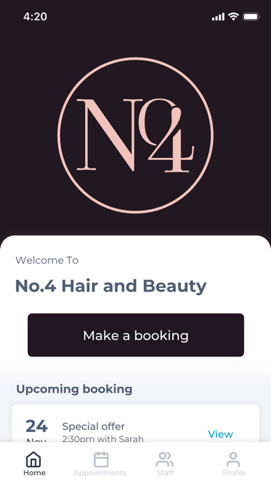 Emulate iPhone app No.4 Hair and Beauty using MyAndroid Emulate iPhone app No.4 Hair and Beauty using MyAndroid