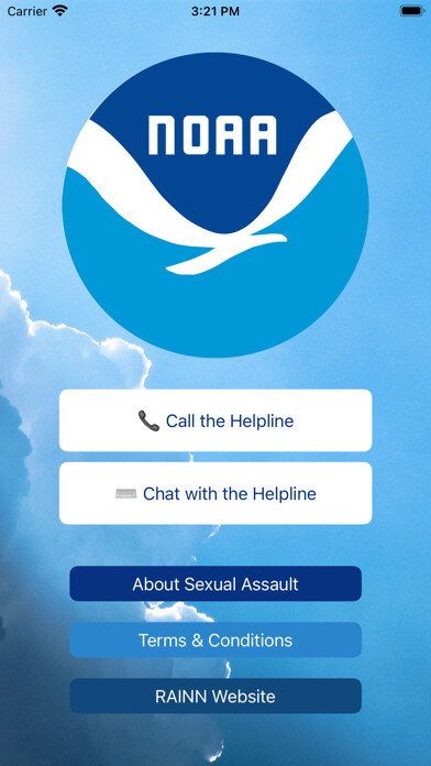 Emulate iPhone app NOAA SASH Helpline using MyAndroid Emulate iPhone app NOAA SASH Helpline using MyAndroid