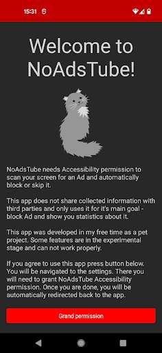 Run android online APK NoAdsTube - Block and Skip Ad from MyAndroid or emulate NoAdsTube - Block and Skip Ad using MyAndroid