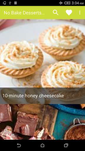 Run android online APK No Bake Desserts Recipes from MyAndroid or emulate No Bake Desserts Recipes using MyAndroid Run android online APK No Bake Desserts Recipes from MyAndroid or emulate No Bake Desserts Recipes using MyAndroid