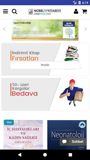 Run android online APK Nobel Kitabevi from MyAndroid or emulate Nobel Kitabevi using MyAndroid