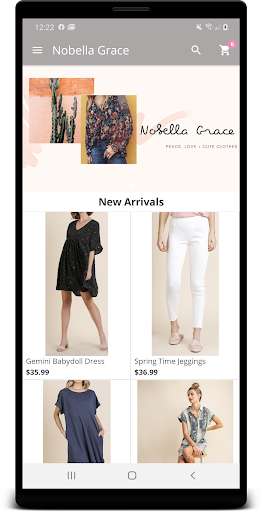 Run android online APK Nobella Grace Boutique from MyAndroid or emulate Nobella Grace Boutique using MyAndroid