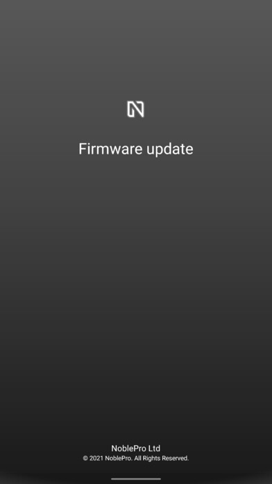 Emulate iPhone app NoblePro Firmware update using MyAndroid