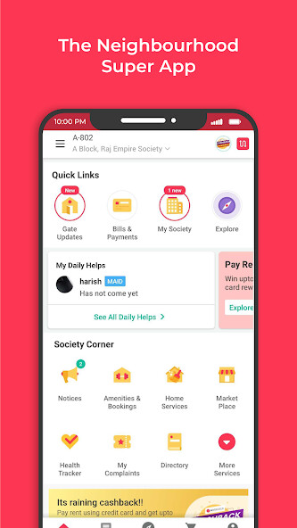 Run android online APK NoBrokerHood Visitor, Society  Accounting System from MyAndroid or emulate NoBrokerHood Visitor, Society  Accounting System using MyAndroid