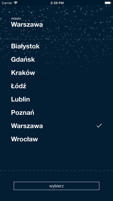 Emulate iPhone app Noc muzeów 2019 using MyAndroid