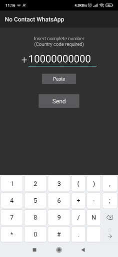 Run android online APK No Contact Whats from MyAndroid or emulate No Contact Whats using MyAndroid