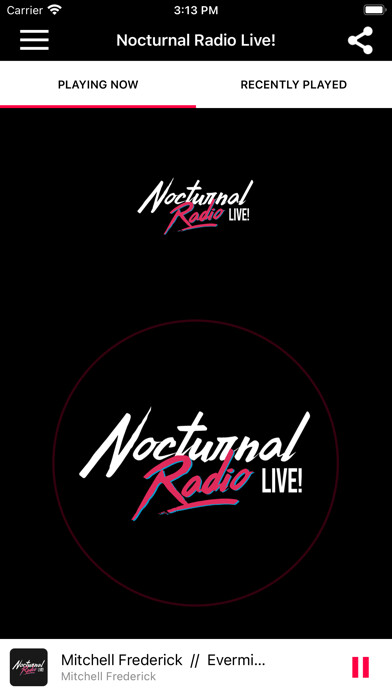 Emulate iPhone app Nocturnal Radio Live! using MyAndroid Emulate iPhone app Nocturnal Radio Live! using MyAndroid