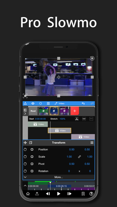 Emulate iPhone app NodeVideo-PowerYourCreativity using MyAndroid