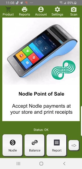 Run android online APK Nodle Point of Sale terminal from MyAndroid or emulate Nodle Point of Sale terminal using MyAndroid