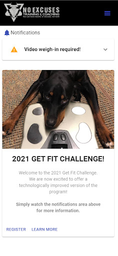 Run android online APK No Excuses Get Fit Challenge from MyAndroid or emulate No Excuses Get Fit Challenge using MyAndroid