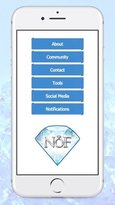 Emulate iPhone app NOF™ Diamonds using MyAndroid