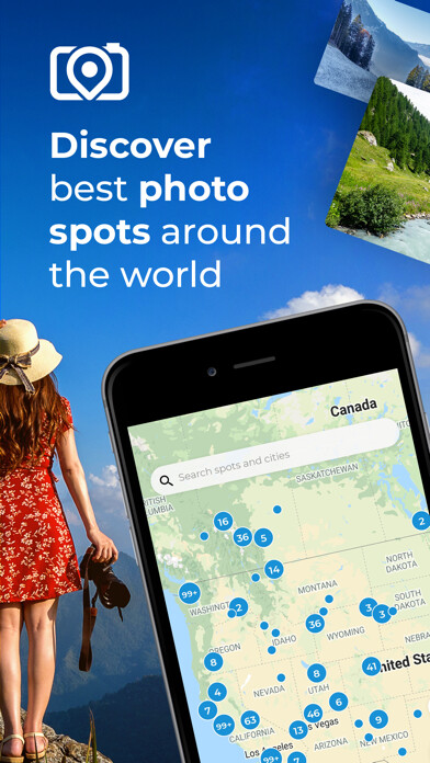 Emulate iPhone app NoFilter - Photo Spots using MyAndroid