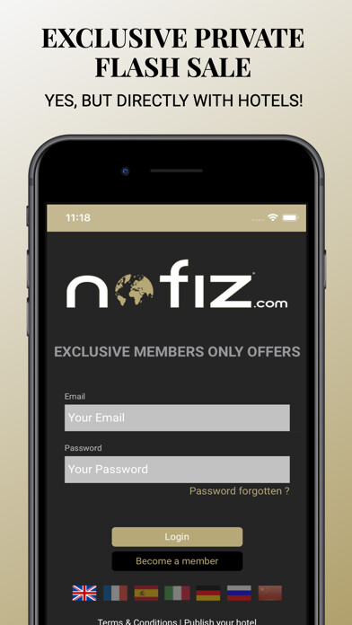 Emulate iPhone app NOFIZ using MyAndroid