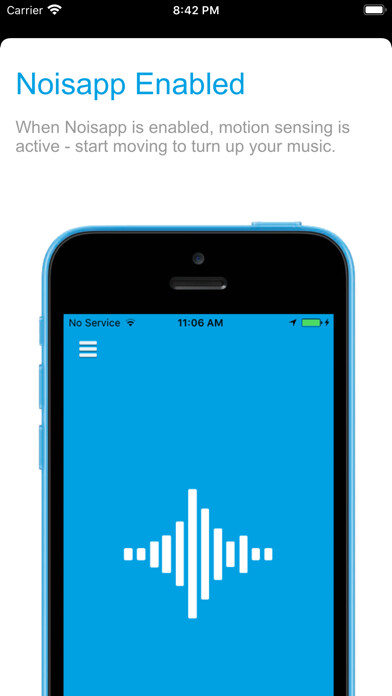 Emulate iPhone app Noisapp using MyAndroid