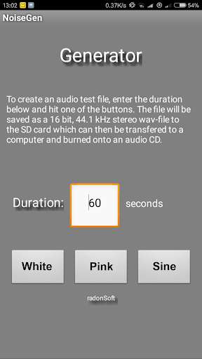 Run android online APK Noise and Sweep Generator from MyAndroid or emulate Noise and Sweep Generator using MyAndroid Run android online APK Noise and Sweep Generator from MyAndroid or emulate Noise and Sweep Generator using MyAndroid