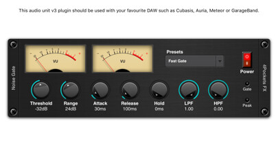 Emulate iPhone app Noise Gate AUv3 Plugin using MyAndroid Emulate iPhone app Noise Gate AUv3 Plugin using MyAndroid