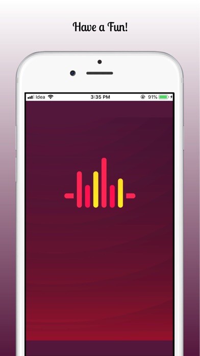 Emulate iPhone app Noise Generator - Mixer using MyAndroid