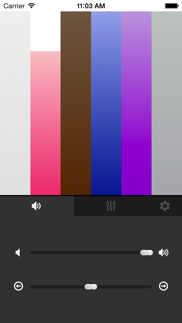 Emulate iPhone app Noise Generator using MyAndroid Emulate iPhone app Noise Generator using MyAndroid