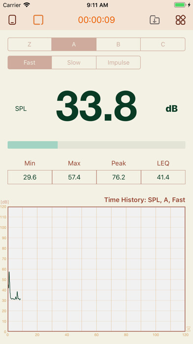 Emulate iPhone app NoiseLab-Lite using MyAndroid Emulate iPhone app NoiseLab-Lite using MyAndroid