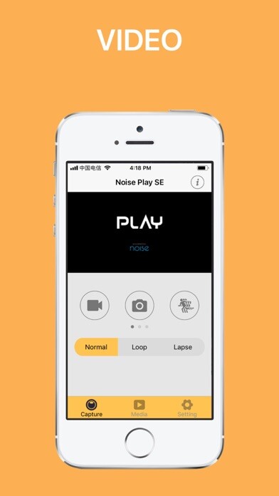 Emulate iPhone app Noise Play SE using MyAndroid