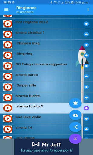 Run android online APK Noisy Tones from MyAndroid or emulate Noisy Tones using MyAndroid
