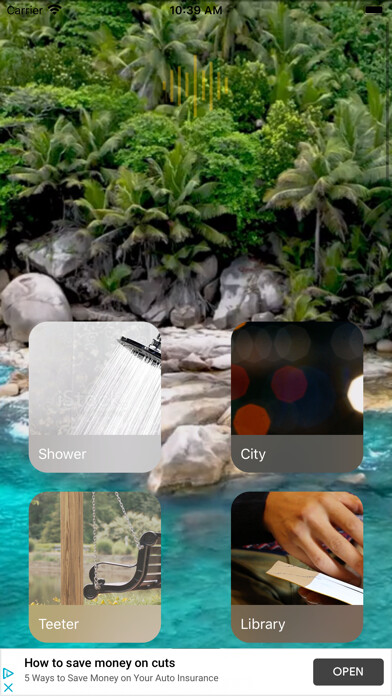 Emulate iPhone app noiZ __ relaxing sounds using MyAndroid Emulate iPhone app noiZ __ relaxing sounds using MyAndroid