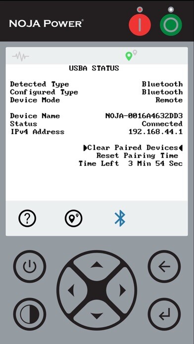 Emulate iPhone app NOJA Power Remote HMI using MyAndroid