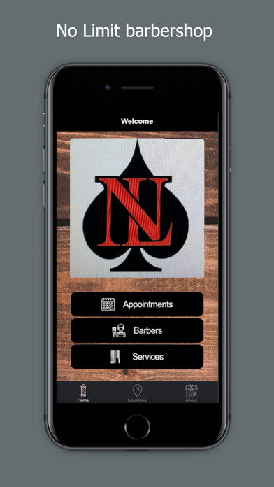 Emulate iPhone app No Limit Barbershop using MyAndroid