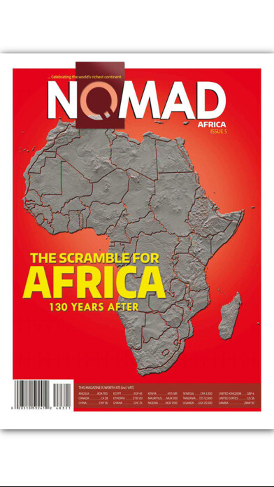 Emulate iPhone app Nomad Africa Magazine using MyAndroid